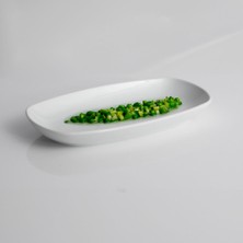 Güral Porselen Köşeli 2 Parça 29 cm Kayık Tabak