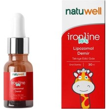 Natuwell Ironline Kids Lipozomal Demir Damla 30 ml