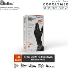 Slimfit Glove Yırtılmaya Dayanıklı Tek Kullanımlık Pudrasız Eldiven - 100'lü Kutu