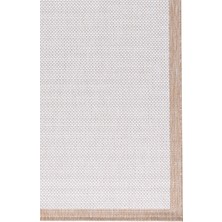 Koza Halı Fresco Ekru Natural Iskandinav Jüt Yıkanabilir Halı Kilim Balkon Teras Salon Koridor Halısı 23745A