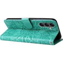 Cool-M Case Samsung Galaxy A25 5g Deri Cüzdan Flip Stant Koruyucu Telefon Kapağı (Yurt Dışından)