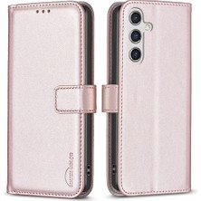 Cool-M Case Samsung Galaxy A35 5g Cüzdan Deri Telefon Kapağı (Yurt Dışından)