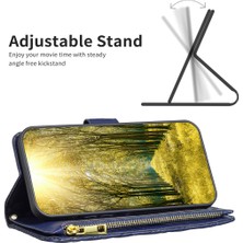 Cool-M Case Samsung Galaxy A35 5g Fermuarı Cep Telefonu Stand Kapağı (Yurt Dışından)