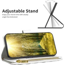 Cool-M Case Samsung Galaxy A35 5g Fermuarı Cep Telefonu Stand Kapağı (Yurt Dışından)