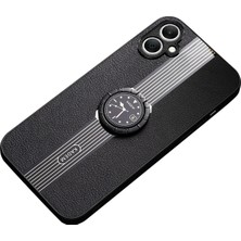 Cool-M Case Samsung Galaxy A05 4g Elektrokaplatma Halkası Kickstand Pu+Tpu+Akrilik Telefon Koruyucusu (Yurt Dışından)