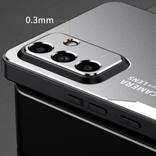 Cool-M Samsung Galaxy A35 5g Darbeye Dayanıklı Kılıf Alüminyum Alaşımlı+Tpu+Pc Hibrit Telefon Kapağı (Yurt Dışından)