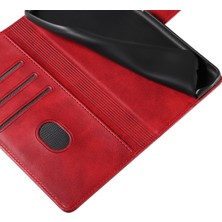 Cool-M Samsung Galaxy A55 5g Telefon Kapak Çevirme Standı Çarpmaya Dayanıklı Deri Kılıf (Yurt Dışından)
