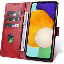 Cool-M Samsung Galaxy A55 5g Telefon Kapak Çevirme Standı Çarpmaya Dayanıklı Deri Kılıf (Yurt Dışından)