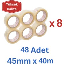 Flıqa 2011 Hotmelt Koli Bantı Şeffaf - 45MM x 40M - 48 Adet