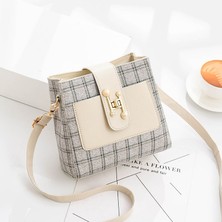 Luosheng Kore Tarzı Moda Rahat Öğrenci Çok Yönlü Omuz Çantası Crossbody Çanta (Yurt Dışından)