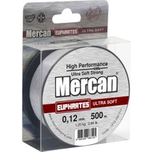 Mercan Euphrates Ultra Soft Şeffaf (500 M) Makara Misina