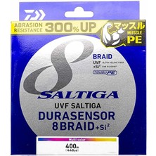 Daiwa Saltiga 8 Braid Dura 400M Multicolor Ip Misina