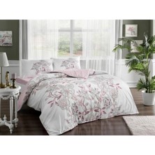 Taç Ranforce Tek Kişilik Nevresim Takımı Lucy Pembe