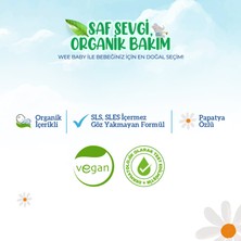 Wee Baby Organik Bebek Şampuanı (Vegan) 750 ml