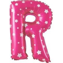 Eğlence Marketi 16 Inç Pembe Harf Balon R