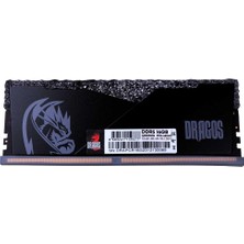 Dragos Aquaius 16GB 6000MHZ Ddr5 CL46 1.35V Soğutuculu Rgb Bellek