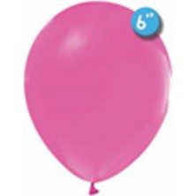 Eğlence Marketi 6 Inç Küçük Boy Balon 20 Adet Pembe