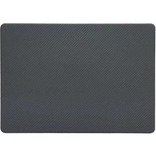 TEKNETSTORE Macbook Air 2024 13.6 Inç M3 Çip A3113 Tam Uyumlu Carbon Design Full Protective Cover