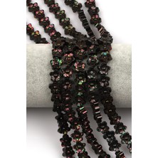 Alibaba Doğaltaş Hematit Dizi 10 mm Çiçek Model