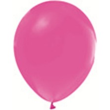 Eğlence Marketi 12 Inç Standart Boy Pastel Balon 50 Adet Pembe