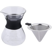 Segolike Manual Maker Brewer Pot Sürahi Paslanmaz Çelik Filtre 200ML (Yurt Dışından)