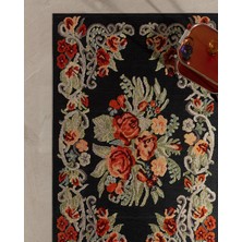 Madame Coco Lubien Halı - 120X180 cm - Siyah