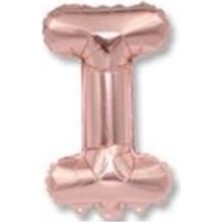 Eğlence Marketi 40 Inç 100 cm Rose Gold Folyo Harf Balon I