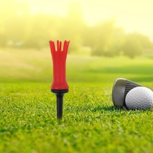 Encounter Kararlı Golf Tees Kauçuk, Aksesuarları Için Yan Dönüşü ve Sürtünmeyi Iırmızı (Yurt Dışından)