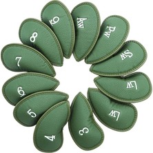 Encounter Golf Club Kapakları, 12 Pcs Golf Başkover, Kalın Sentetik Yeşil (Yurt Dışından)
