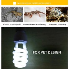 Pengfu Shop UVB10.0-13W Stili Uvb Sürüngen Ampul Uv Lamba Amfibi Vivaryum Kaplumbağa Kaplumbağa Yılan Pet Enerji Tasarruflu Isıtma Aydınlatma 220 V (Yurt Dışından)