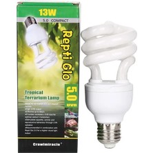 Pengfu Shop UVB5.0-13W Stili Uvb Sürüngen Ampul Uv Lamba Amfibi Vivaryum Kaplumbağa Kaplumbağa Yılan Pet Enerji Tasarruflu Isıtma Aydınlatma 220 V (Yurt Dışından)