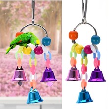 Pengfu Shop 10X2.5CM Tarzı Kuşlar Oyuncaklar Komik Cockatiel Parakeet Conure Kuşlar Isırıkları Oyuncak Papağan Salıncak Kafesleri Çiğneme Oyuncaklar Akrilik Asma Köprü Tırmanma Halatı (Yurt Dışından)
