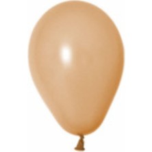 Eğlence Marketi 6 Inç 15 cm Pastel Balon 100 Adet Ten