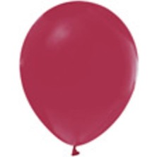 Eğlence Marketi 12 Inç Standart Boy Pastel Balon 10 Adet Mürdüm