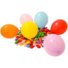 Eğlence Marketi 5 Inç Küçük Boy Pastel Balon Karışık 100 Adet