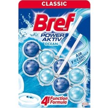 Bref Power Aktiv Okyanus Katı Tuvalet Bloğu İkili Koku ve Temizlik Özelliği ile