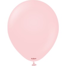 Eğlence Marketi 12 Inç Standart Boy Makaron Balon Pembe 100 Adet