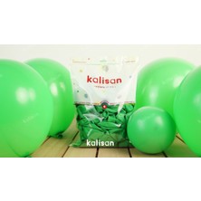 Eğlence Marketi 12 Inç Standart Boy Pastel Balon 10 Adet Çim Yeşili