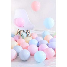 Eğlence Marketi 12 Inç Standart Boy Makaron Balon 50 Adet Karışık