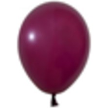 Eğlence Marketi 5 Inç Küçük Boy Pastel Balon Mürdüm 100 Adet