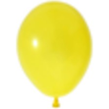 Eğlence Marketi 5 Inç Küçük Boy Pastel Balon Sarı 100 Adet