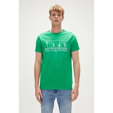 Bad Bear Feel You 0 Yaka Erkek Tshirt - Yesil