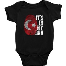Darkhane Türkiye Siyah Unisex Bebek Body - Zıbın