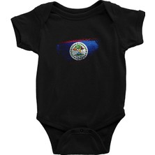 Darkhane Belize Siyah Unisex Bebek Body - Zıbın