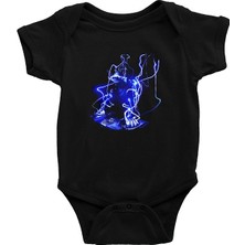 Darkhane Dj Siyah Unisex Bebek Body - Zıbın