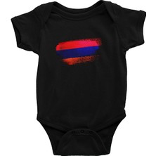 Darkhane Ermenistan - Armenia Siyah Unisex Bebek Body - Zıbın
