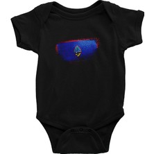 Darkhane Guam Siyah Unisex Bebek Body - Zıbın
