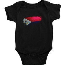 Darkhane Saint Martin Siyah Unisex Bebek Body - Zıbın