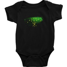 Darkhane Adigey - Adygea Siyah Unisex Bebek Body - Zıbın