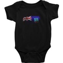 Darkhane Montserrat Siyah Unisex Bebek Body - Zıbın